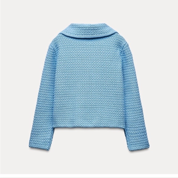 ZARA Collared Button Down Cardigan/Jacket - Picture 5 of 10